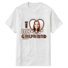 Personalizowana Koszulka I Love My Girlfriend z twoim zdjęciem na Specjalną Okazję - Mejkmi - Personalizowane Prezenty Dla Twoich Bliskich!