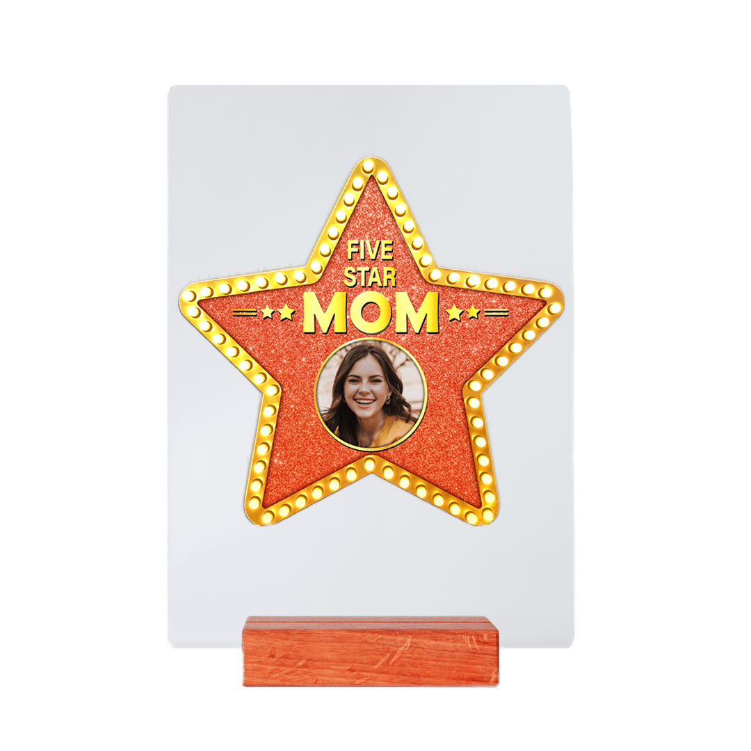 Personalizowane szkiełko five star mom dla mamy - Mejkmi - Personalizowane Prezenty Dla Twoich Bliskich!