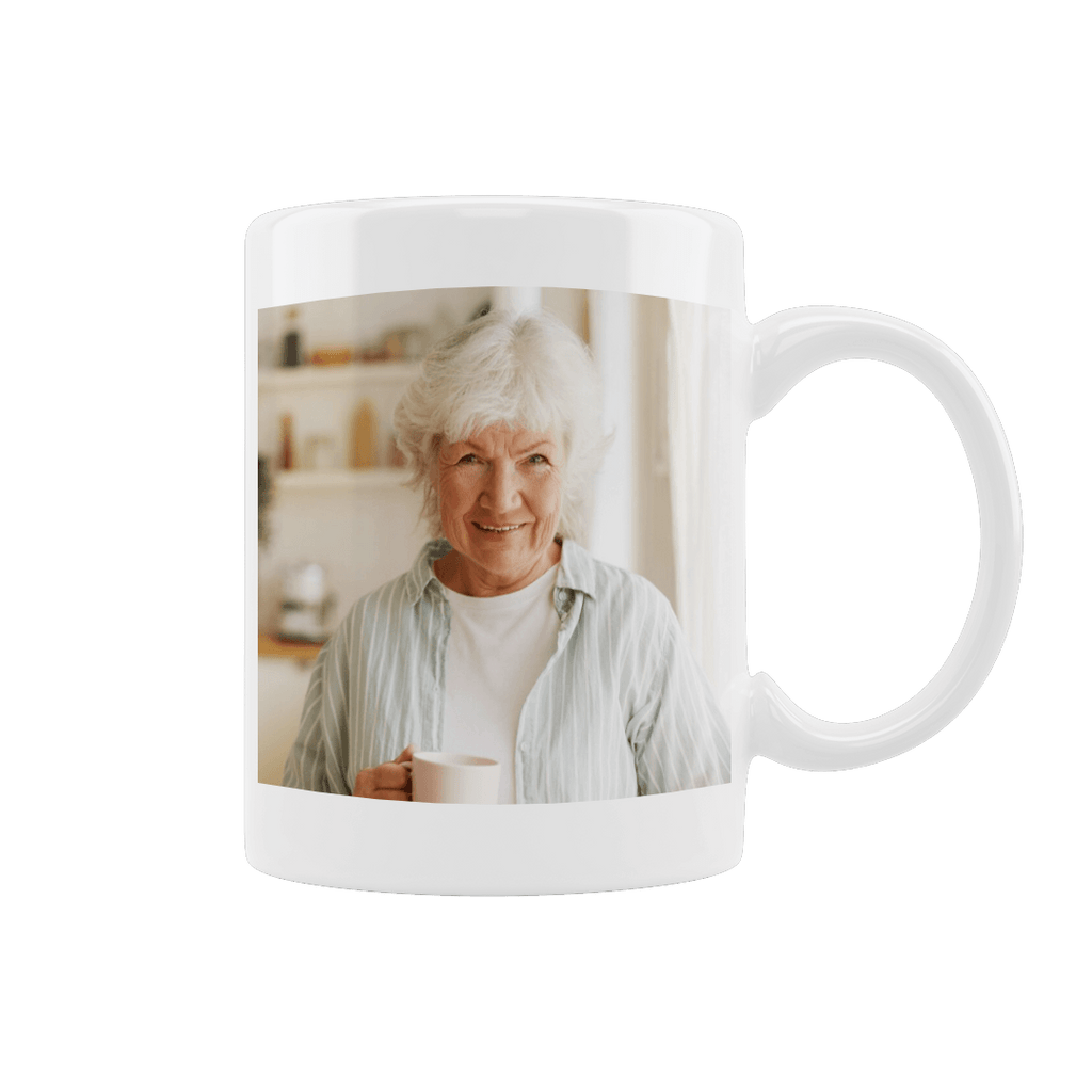 Hrnek pro babičku s fotografií - Mejkmi - Personalizované dárky pro vaše blízké!