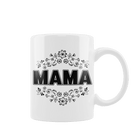 Kubek z Napisem "Mama - Kwiaty" - Mejkmi - Personalizowane Prezenty Dla Twoich Bliskich!