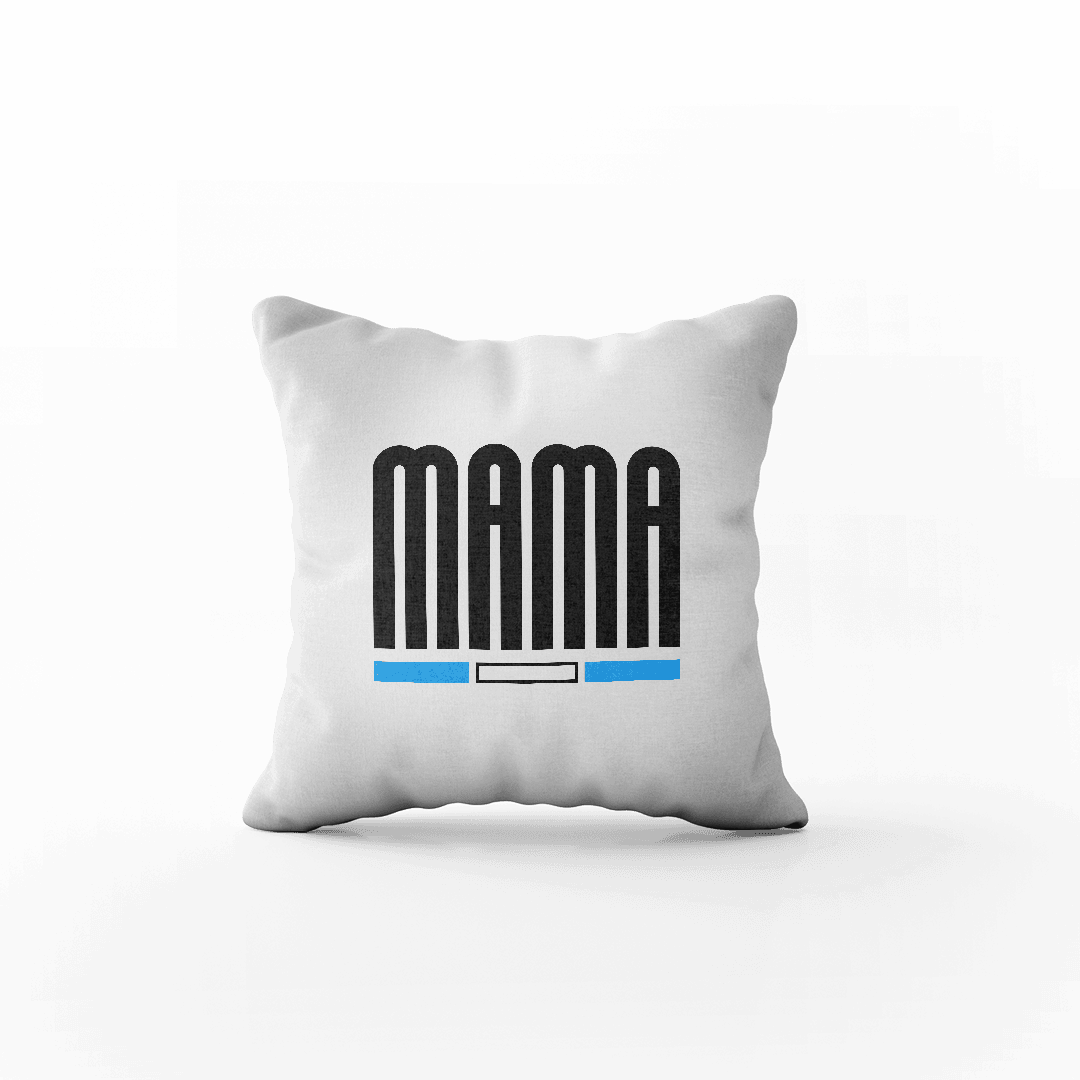 Poduszka z Napisem "Mama - Wysoki Napis" - Mejkmi - Personalizowane Prezenty Dla Twoich Bliskich!