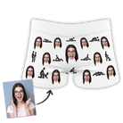 Śmieszne personalizowane bokserki z własnym nadrukiem/zdjęciem twarzy na prezent 21 - Mejkmi - Personalizowane Prezenty Dla Twoich Bliskich!