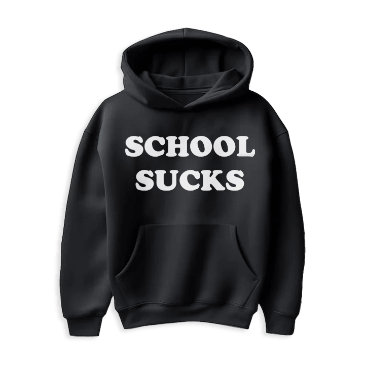 Bluza SCHOOL SUCKS - Mejkmi - Personalizowane Prezenty Dla Twoich Bliskich!