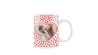 Personalizowany kubek miłosny ze zdjęciem w sercu na prezent - Mejkmi - Personalizowane Prezenty Dla Twoich Bliskich!