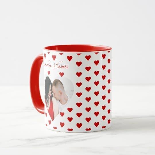 Personalizowany Kubek - Zdjęcie i imiona - Mejkmi - Personalizowane Prezenty Dla Twoich Bliskich!